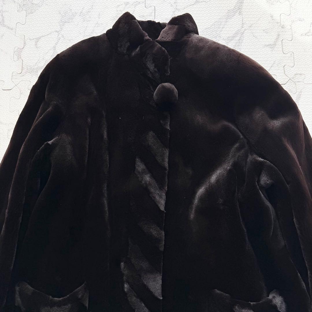 美品✨ Altima シェアード ミンク コート 毛皮 レアデザイン