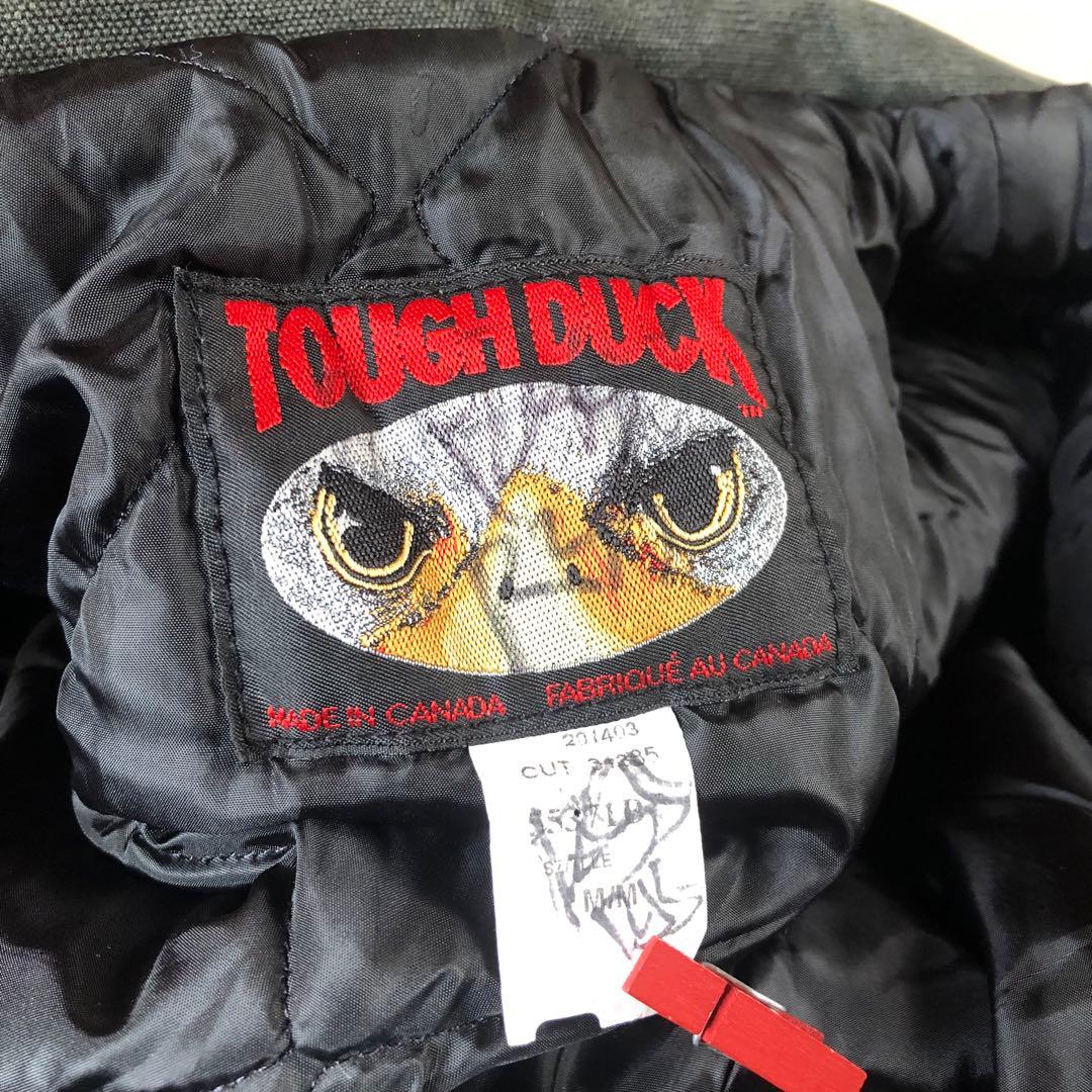 カナダ製 TOUGH DUCK タフダック ワークジャケット 企業ロゴ 古着