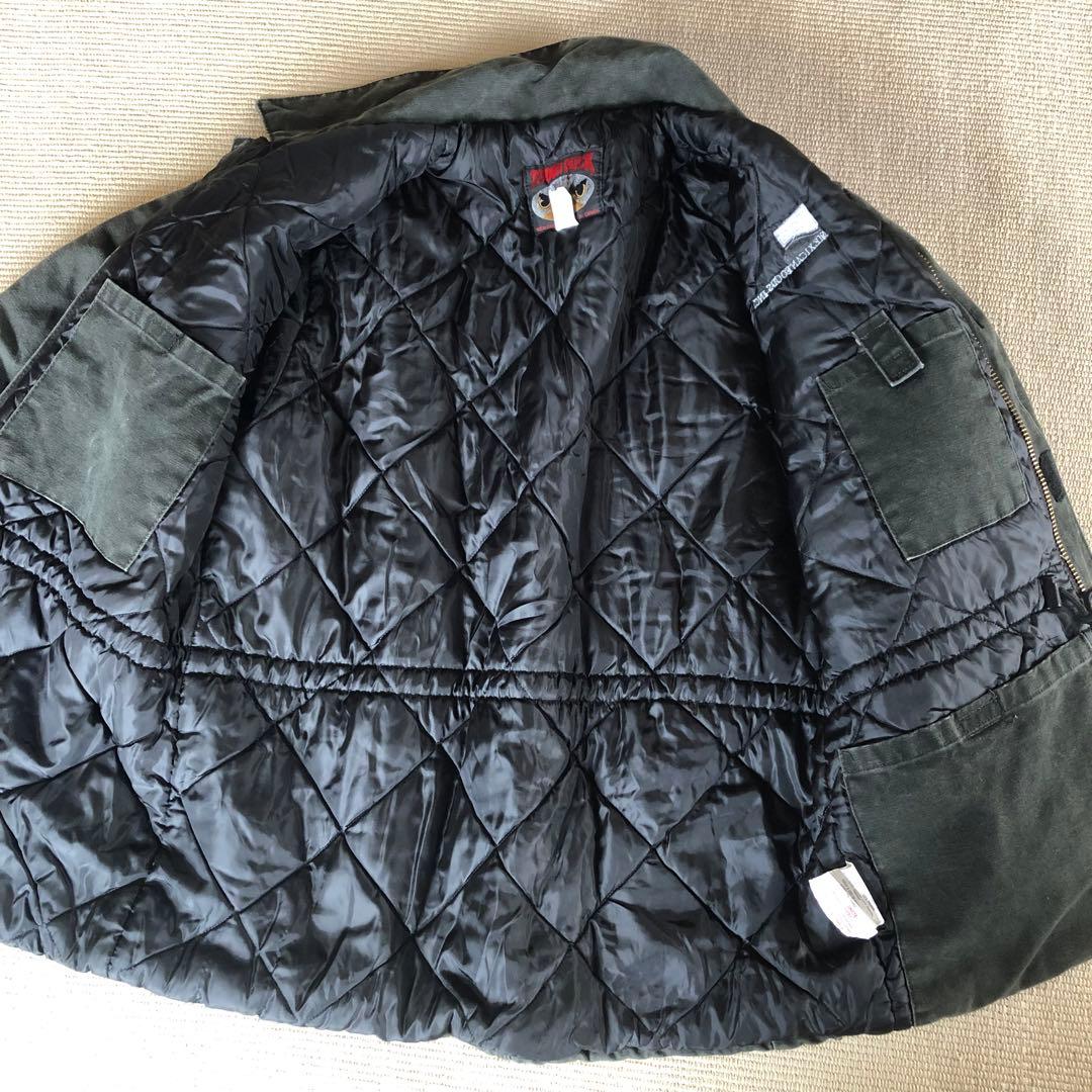 カナダ製 TOUGH DUCK タフダック ワークジャケット 企業ロゴ 古着