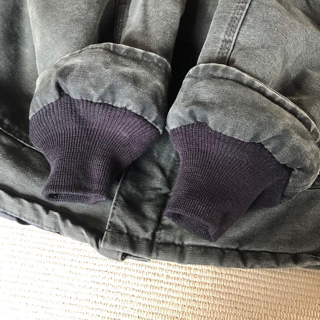 カナダ製 TOUGH DUCK タフダック ワークジャケット 企業ロゴ 古着