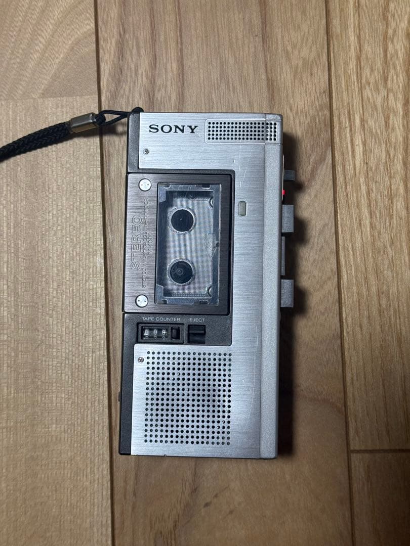 【希少・通電確認済】SONY M-1000 ステレオ マイクロカセットレコーダー