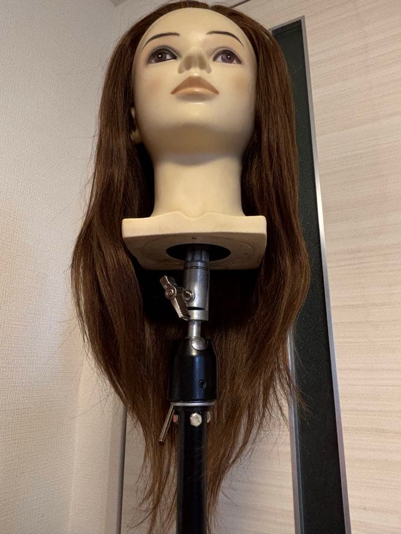 ロングウィッグ人毛•中古美品