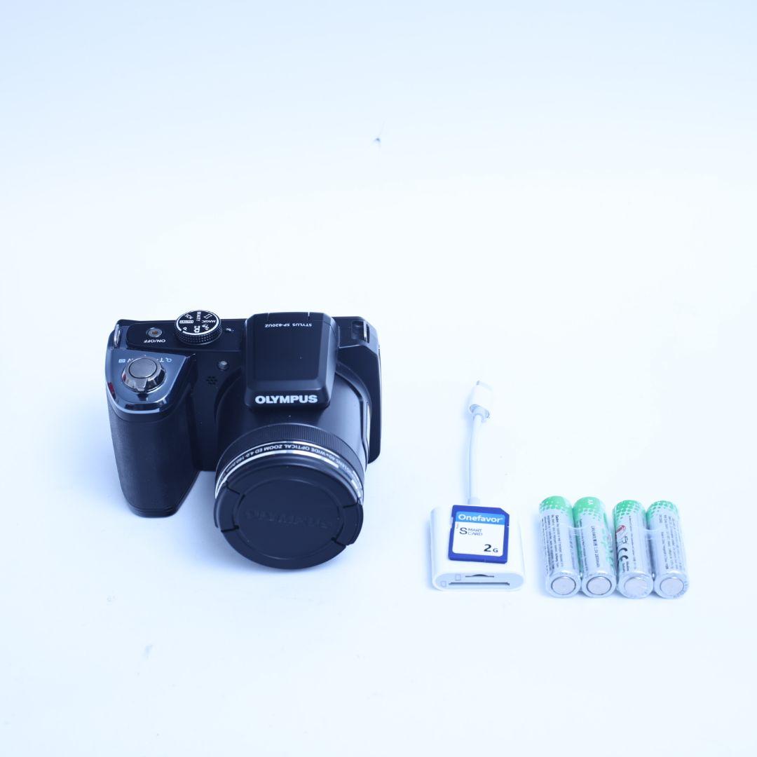 スマホ転送可 OLYMPUS デジタルカメラ SP820 SDカード他 コンデジ