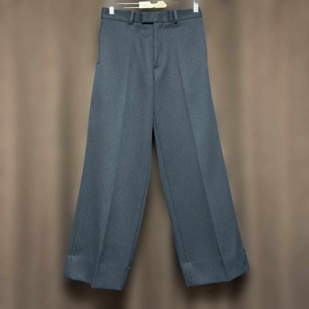 RAF SIMONS ワイドスラックス　ブラック　サイズ48