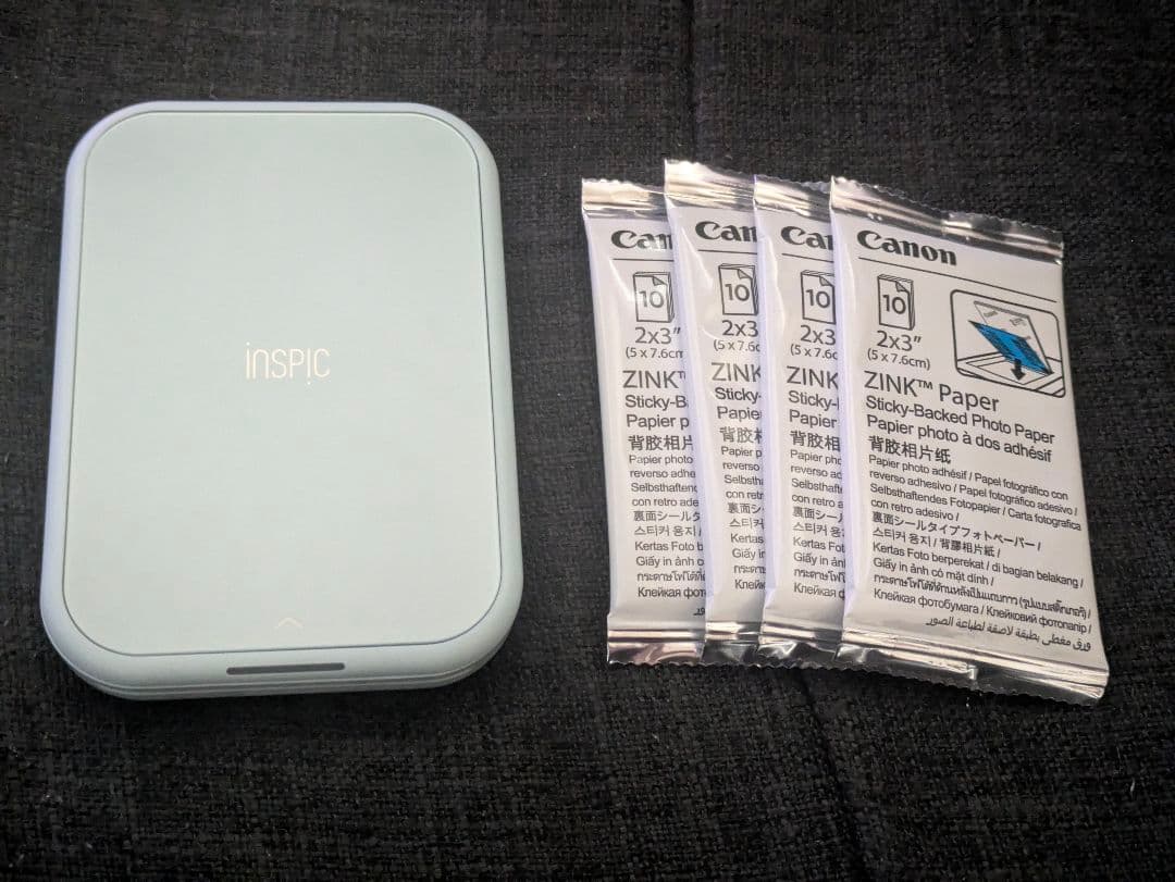 Canon iNSPiC PV-223 ミニフォトプリンターブルー