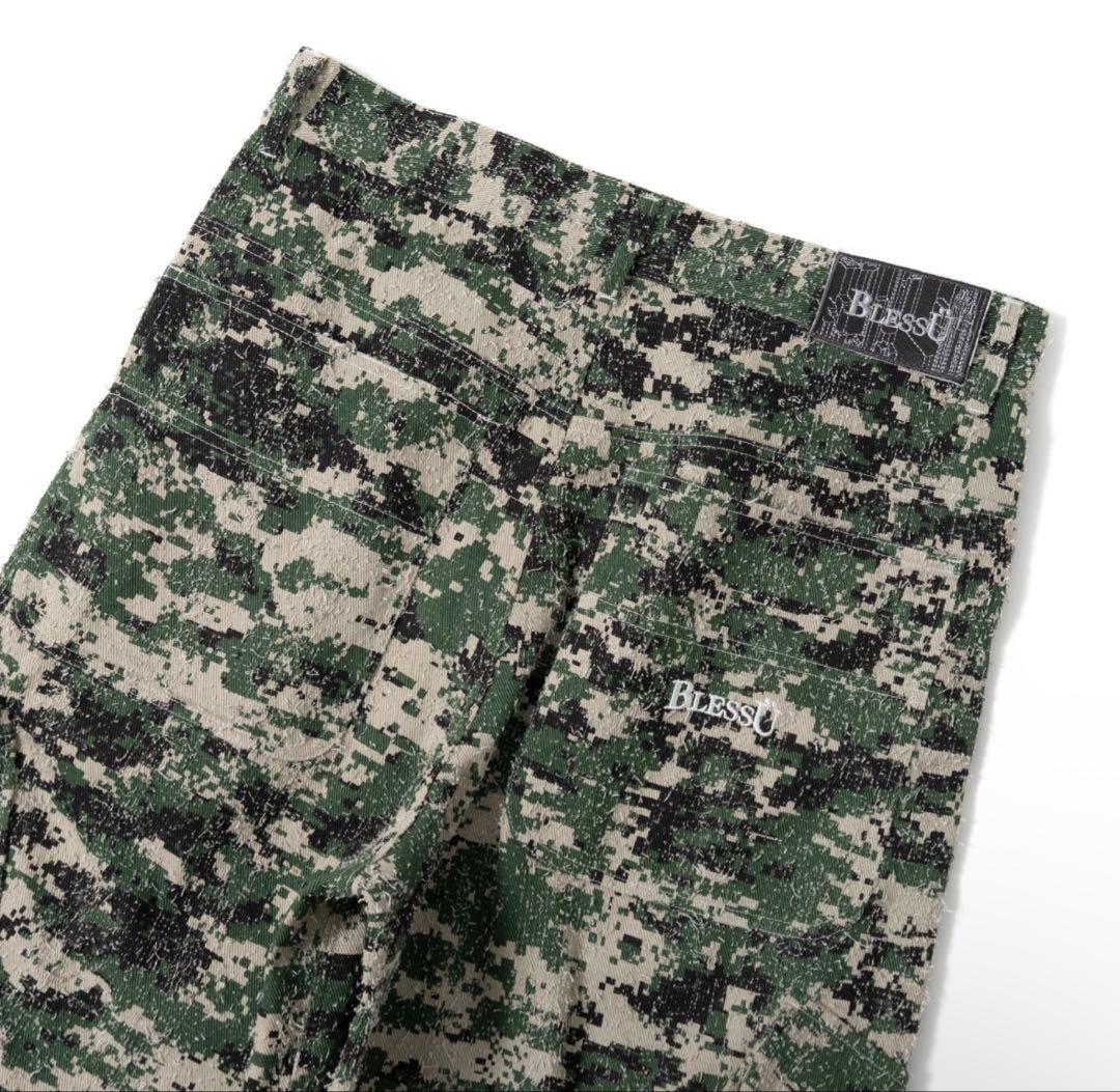 Blessu カモ　カーゴバギーパンツ　punkandyo fti earl