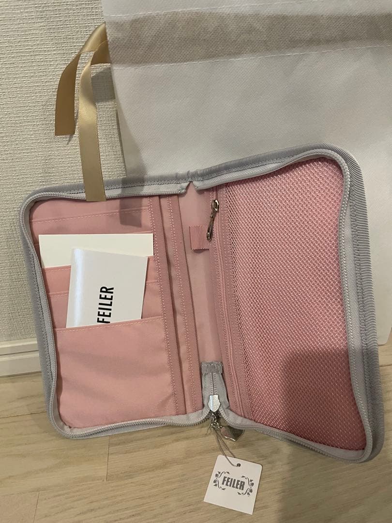 FEILER フェイラー 母子手帳ケース チェリー