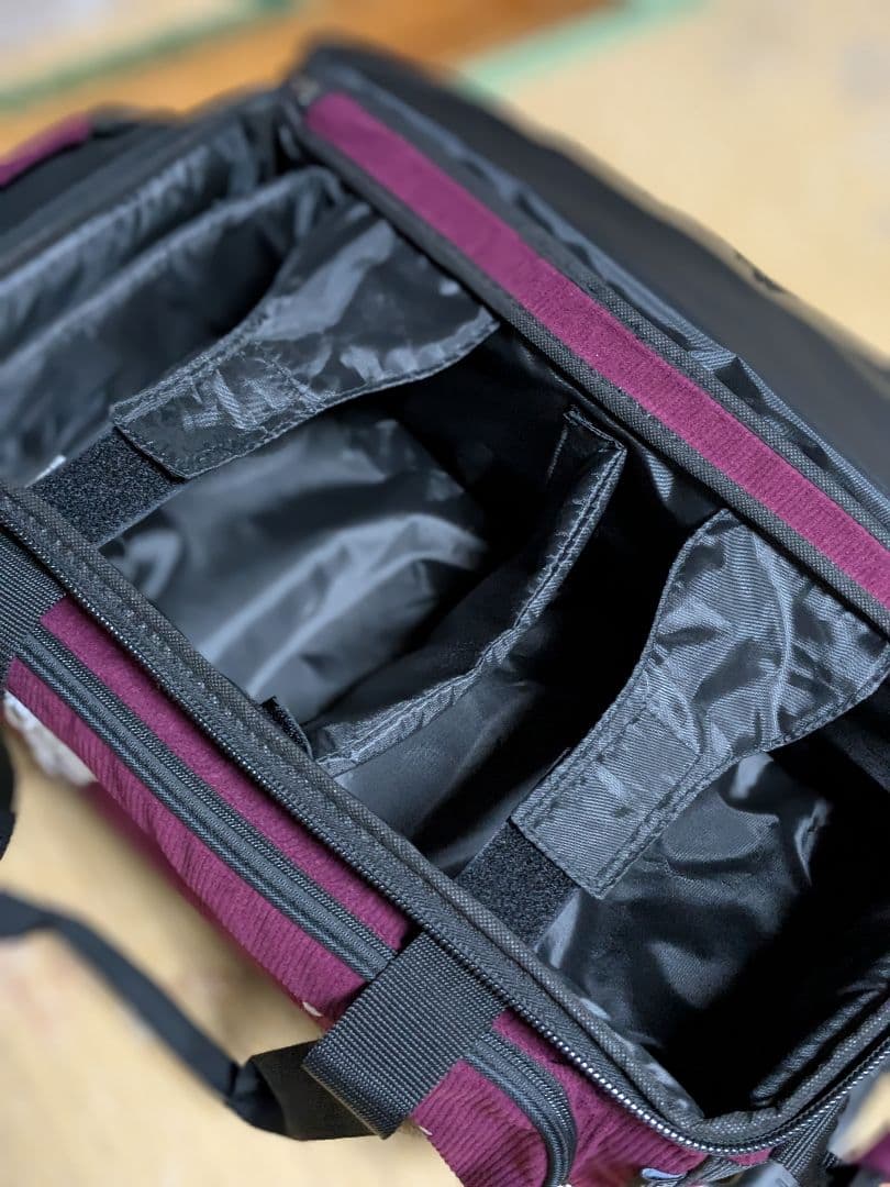 スヌーピー 2個入れ ボウリング用バッグ ワイン