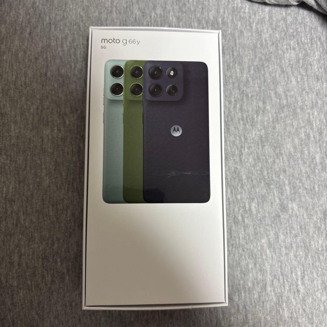 （新品未開封） moto g66y グレーミストMotorola