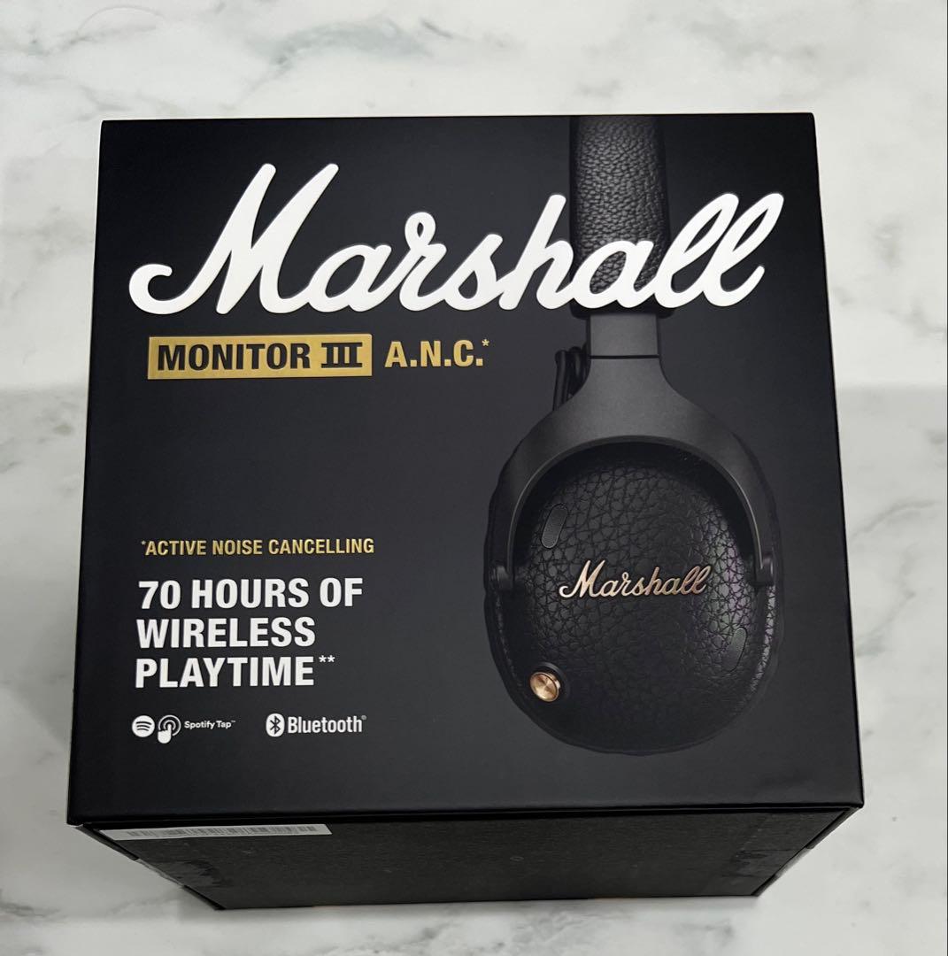 最終価格　極美品　Marshall Monitor III A.N.C.