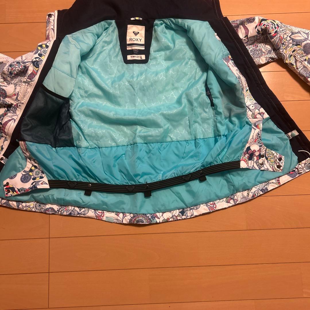 ウィンタースポーツ用花柄アウター　セットアップサイズS