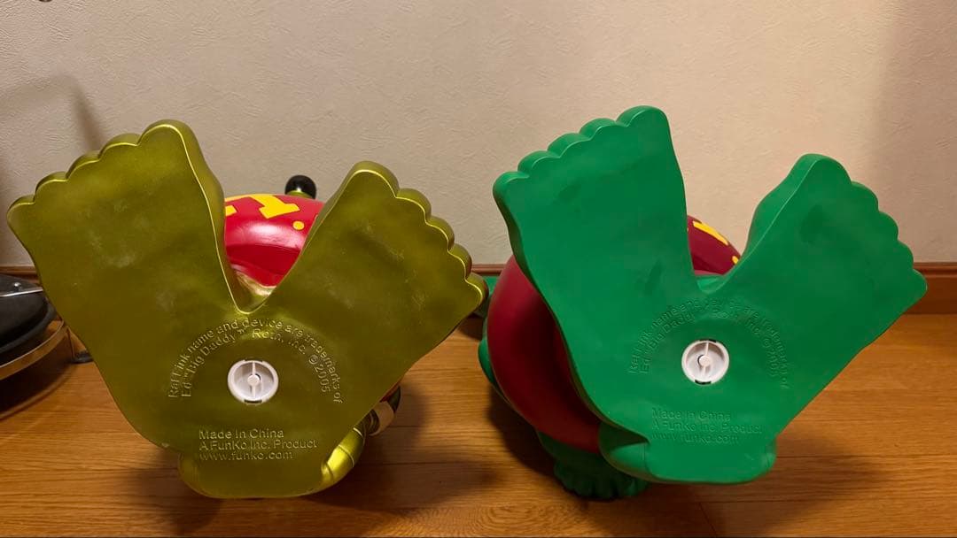 ラットフィンク ソフビ ビッグバンク メタリック／ノーマルカラー 2体セット