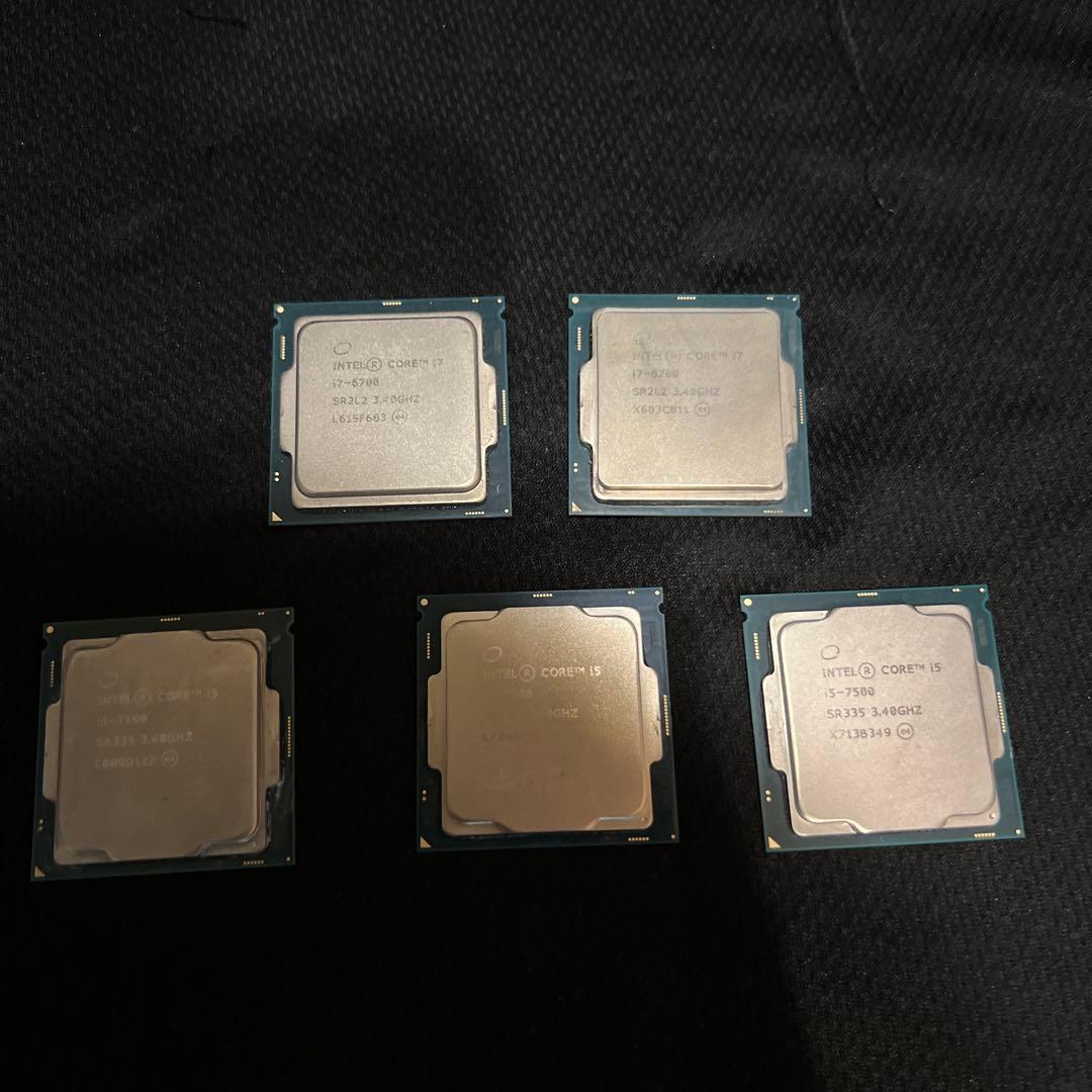 第6世代　第7世代　CPU　10点セット