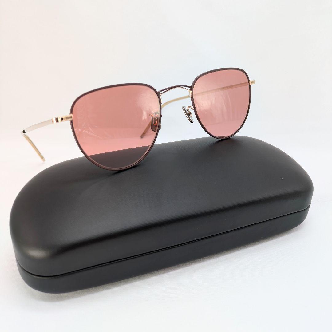 極美品 EYEVAN 7285 773 アイヴァン サングラス ビンテージ 赤