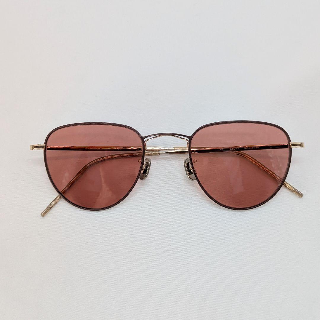 極美品 EYEVAN 7285 773 アイヴァン サングラス ビンテージ 赤