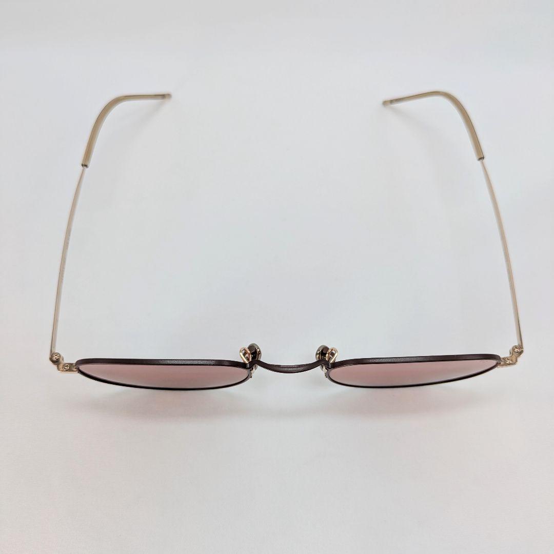 極美品 EYEVAN 7285 773 アイヴァン サングラス ビンテージ 赤