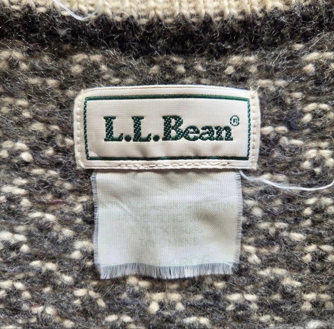 L.L.Bean バーズアイニット　80’s ノルウェー　古着