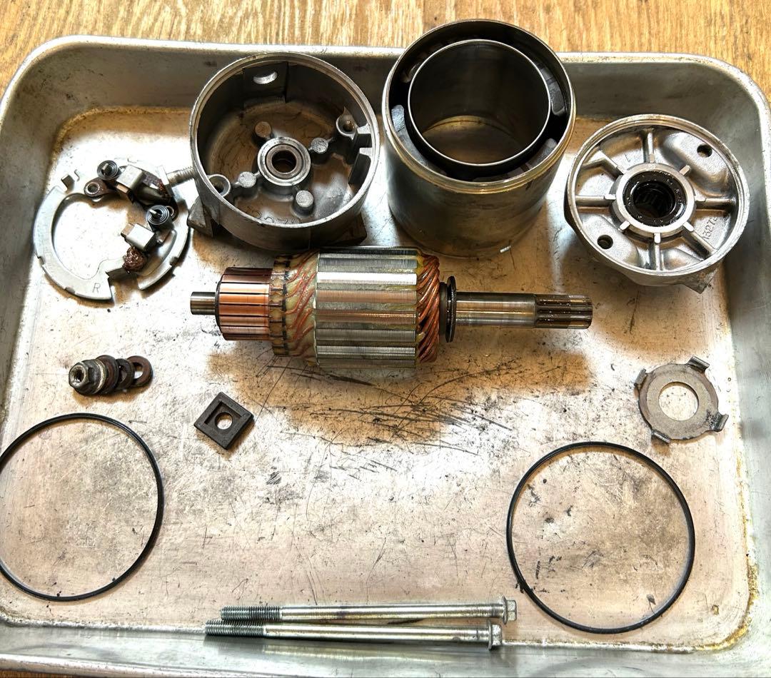 バイク　カワサキ　ゼファー400 セルモーター　オーバーホール済み