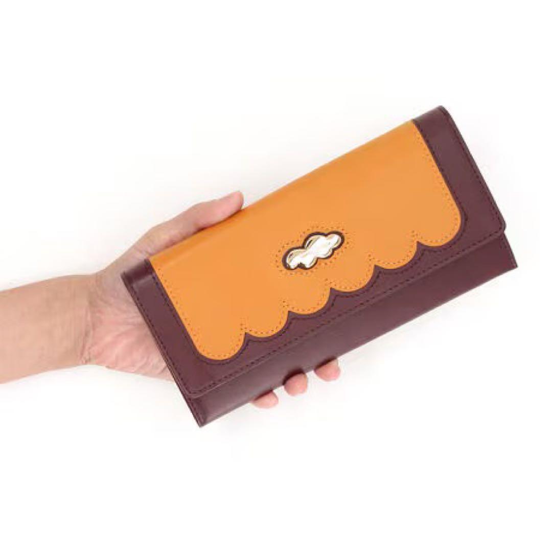 tsumori chisato CARRY スカラップコンビ 長財布 かぶせ