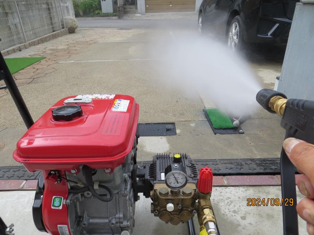 エンジン高圧洗浄機★Asada アサダ 高圧洗浄機 12/80G 美品
