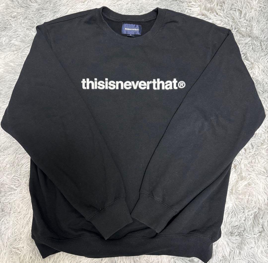 thisisneverthat スウェット　ブラック