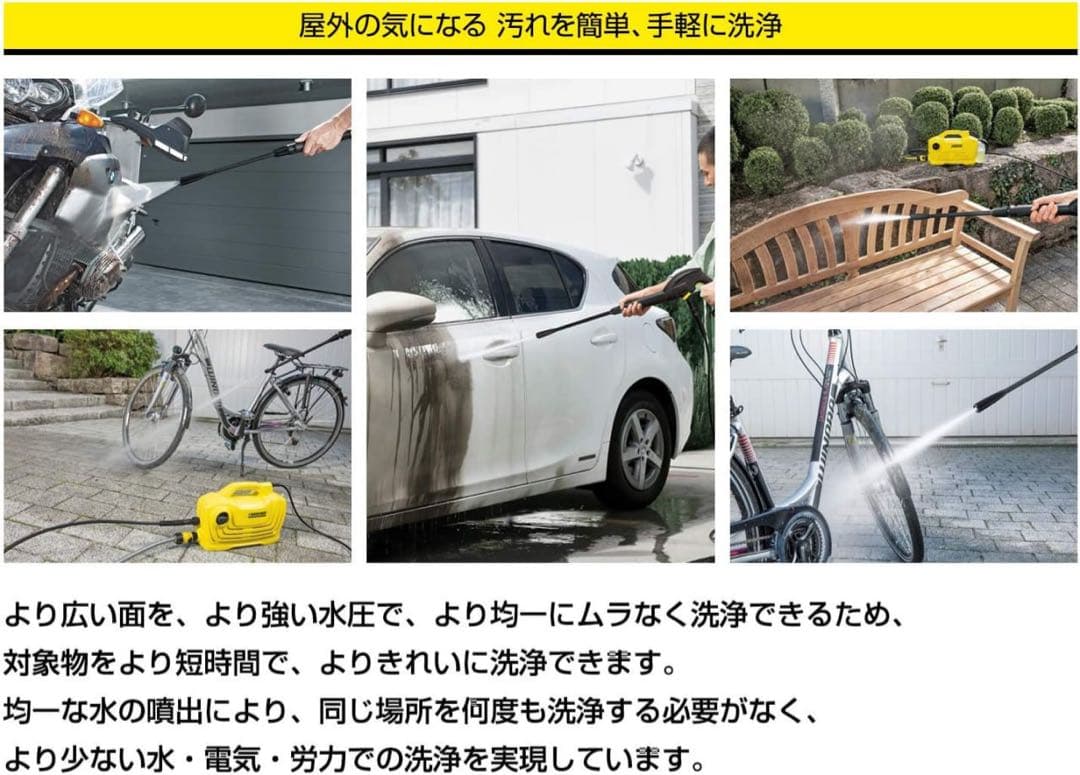 KARCHER ケルヒャー K2 Classic Plus 高圧洗浄機本体