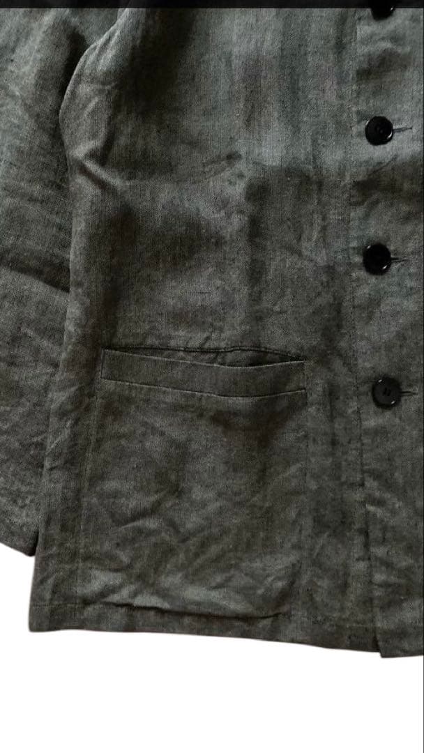 【フランス製 美品】agnes b. アニエスベー　スタンドカラージャケット