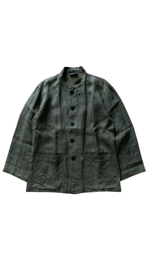 【フランス製 美品】agnes b. アニエスベー　スタンドカラージャケット