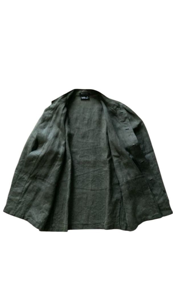 【フランス製 美品】agnes b. アニエスベー　スタンドカラージャケット