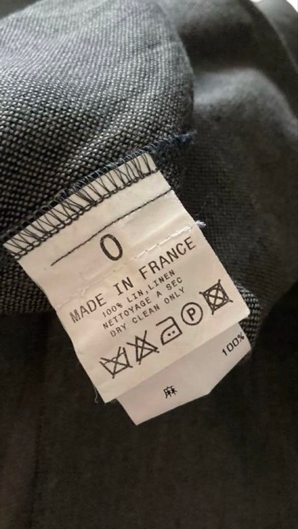 【フランス製 美品】agnes b. アニエスベー　スタンドカラージャケット