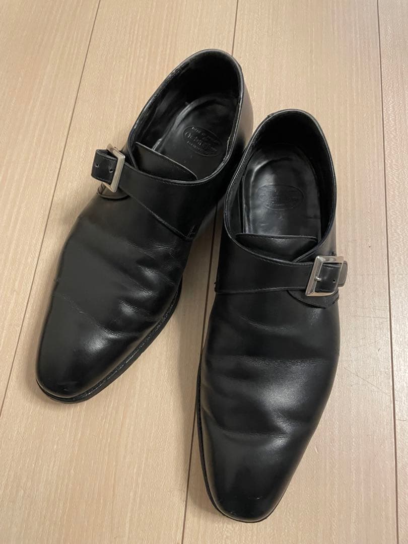 CROCKETT&JONESクロケット＆ジョーンズシングルモンク7.5