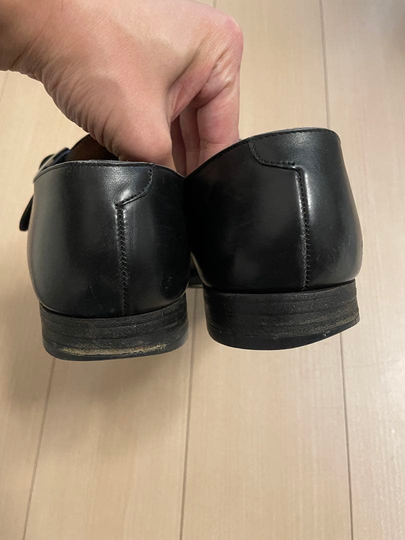 CROCKETT&JONESクロケット＆ジョーンズシングルモンク7.5