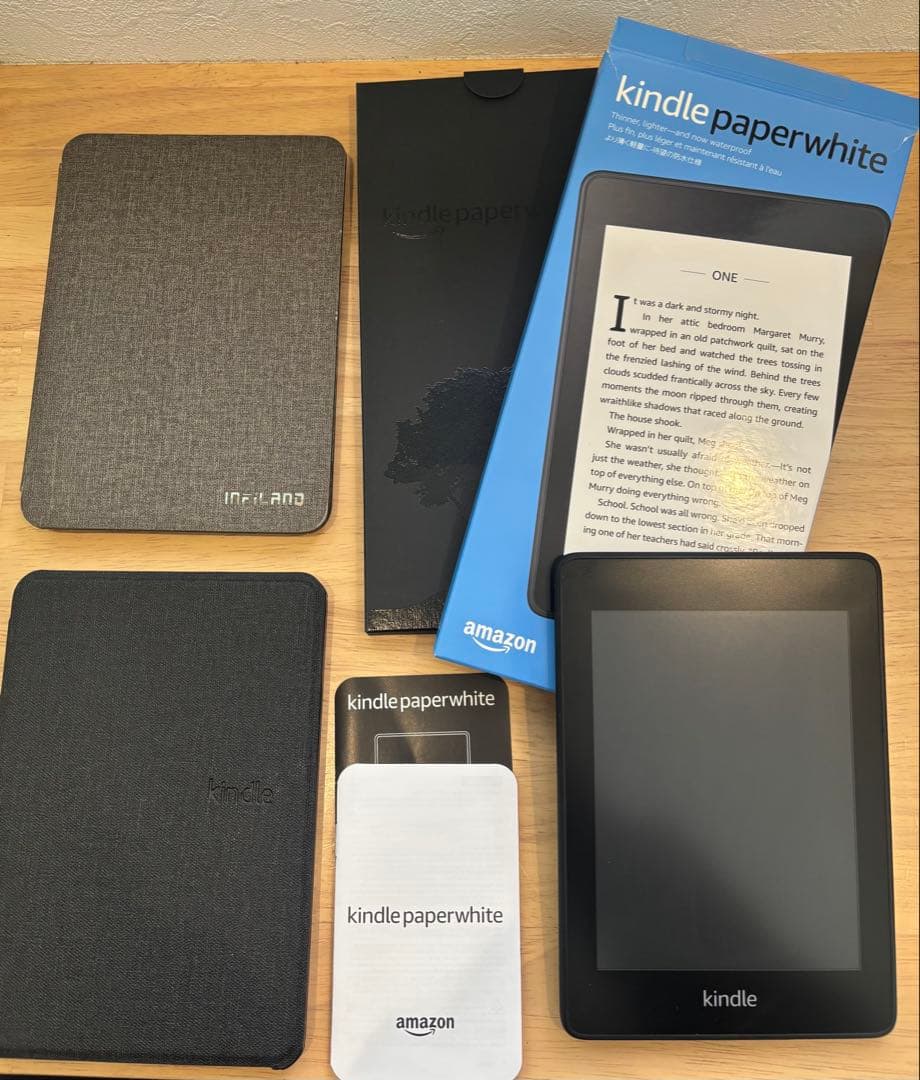 Kindle paper White 10世代32GB wifi 専用カバー付き