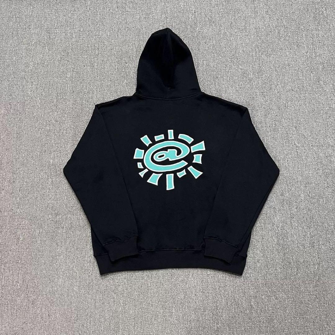 刺繍 Always Do What Youブラックパーカー 新品M