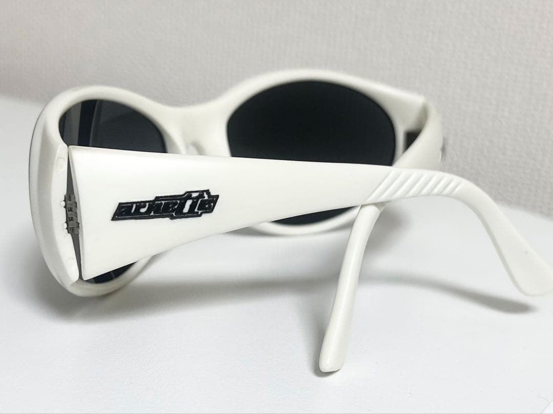 美品　アーネット　ミラーレンズ　ホットケーキ　白×黒 リンガー　HOTCAKES