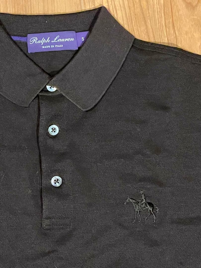 【美品】ラルフローレン　パープルレーベル　ポロシャツ