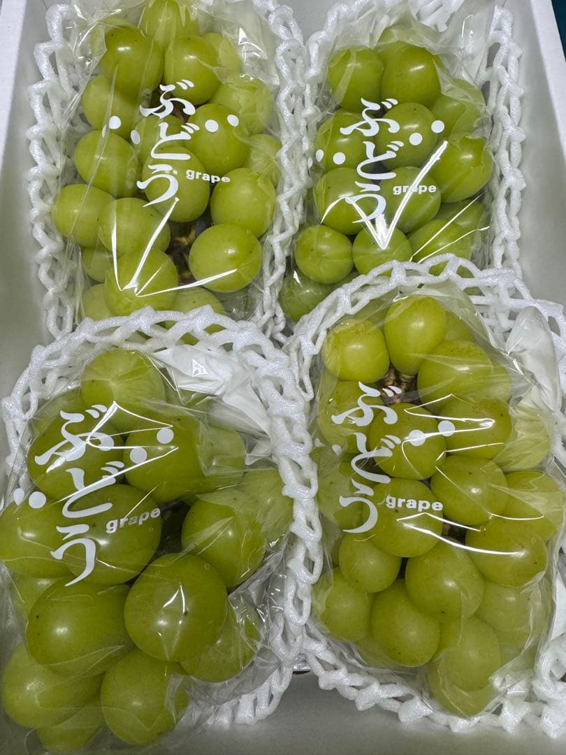 りん様　ご注文品　冷蔵貯蔵 『シャインマスカット』資材込み約2キロ×2箱