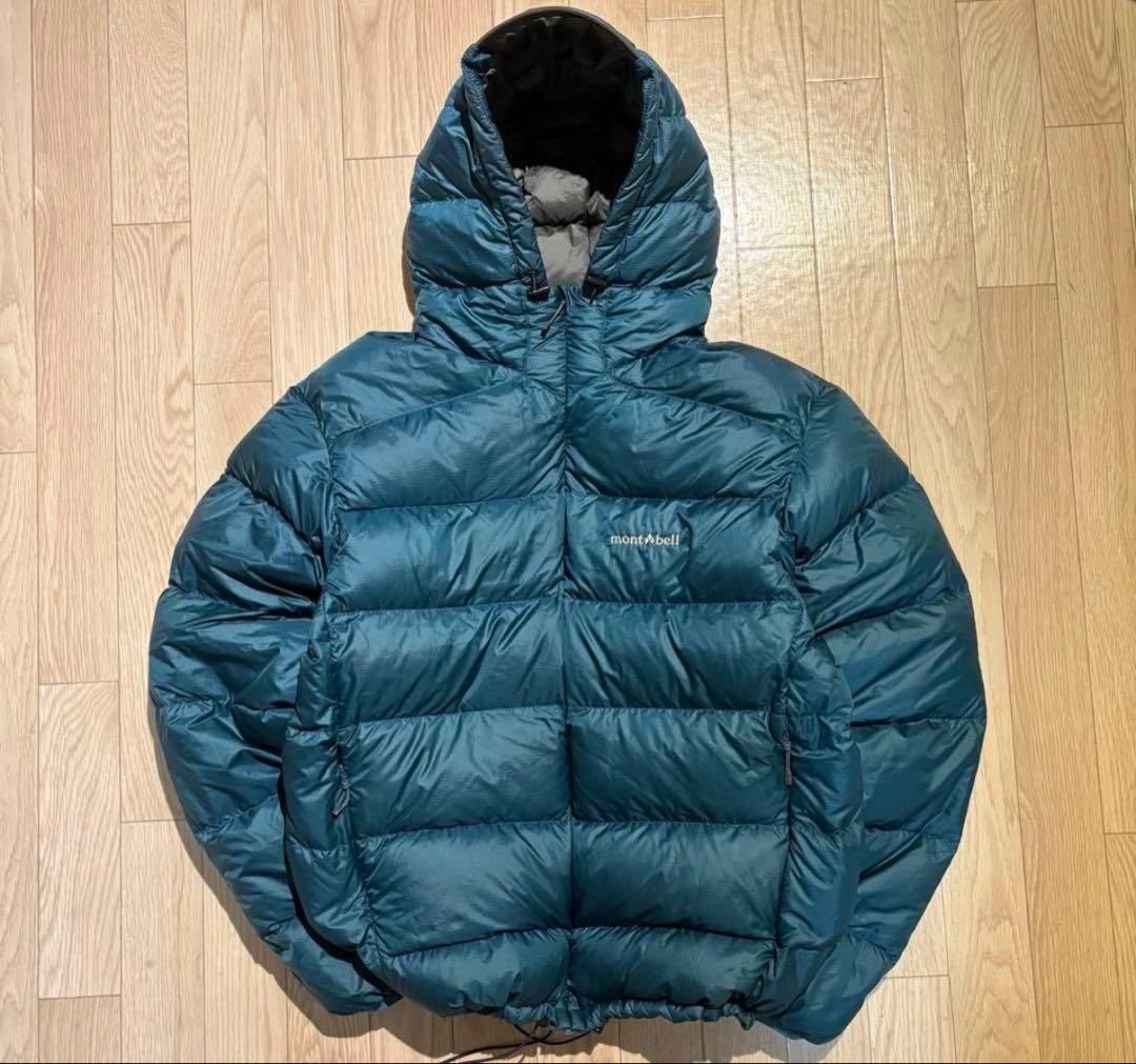 k*u様 mont-bell ライトアルパインダウン パーカ モンベル ダウンジ