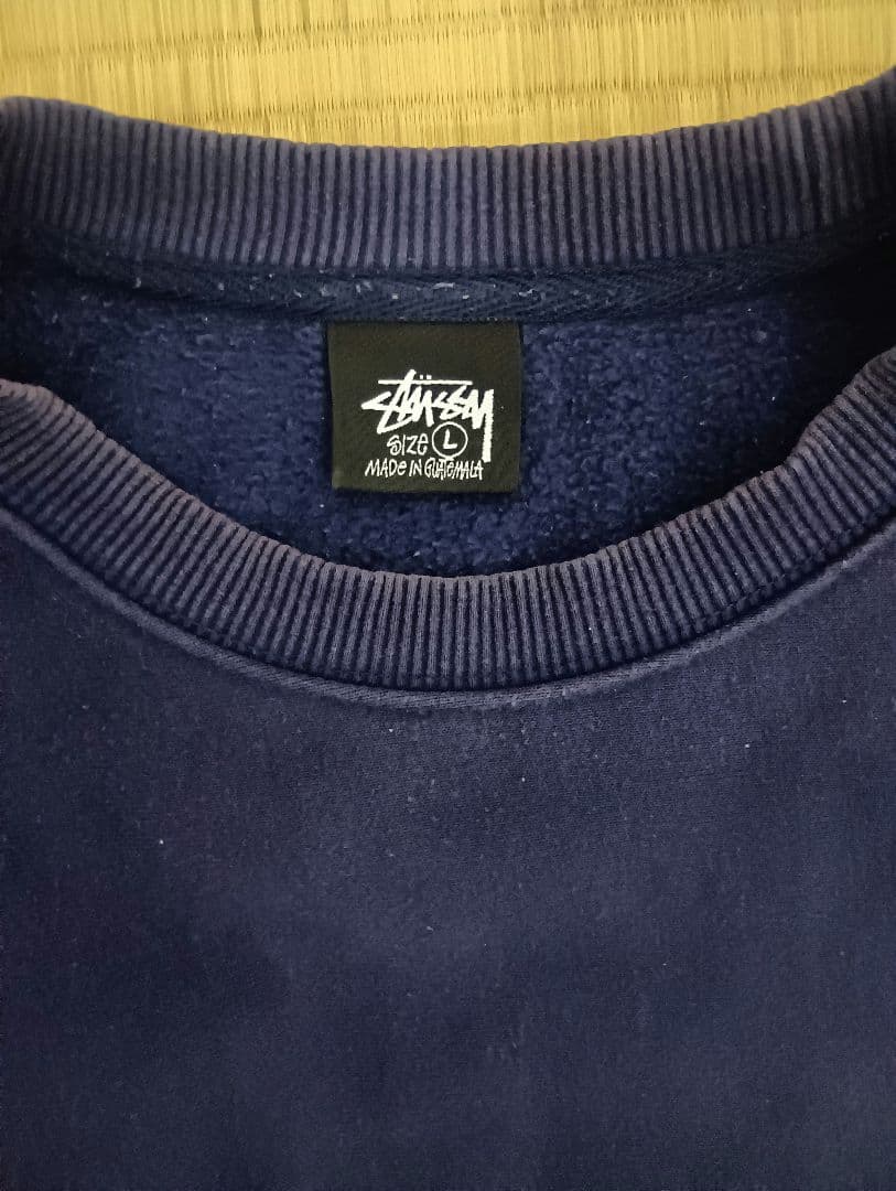 オ*ン様 STUSSY オールド ドラゴン スウェット Lサイズ ネイビー