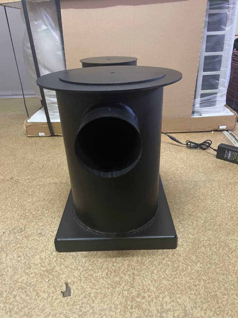 廃油ストーブ　耐熱塗装　高品質　送風機付き