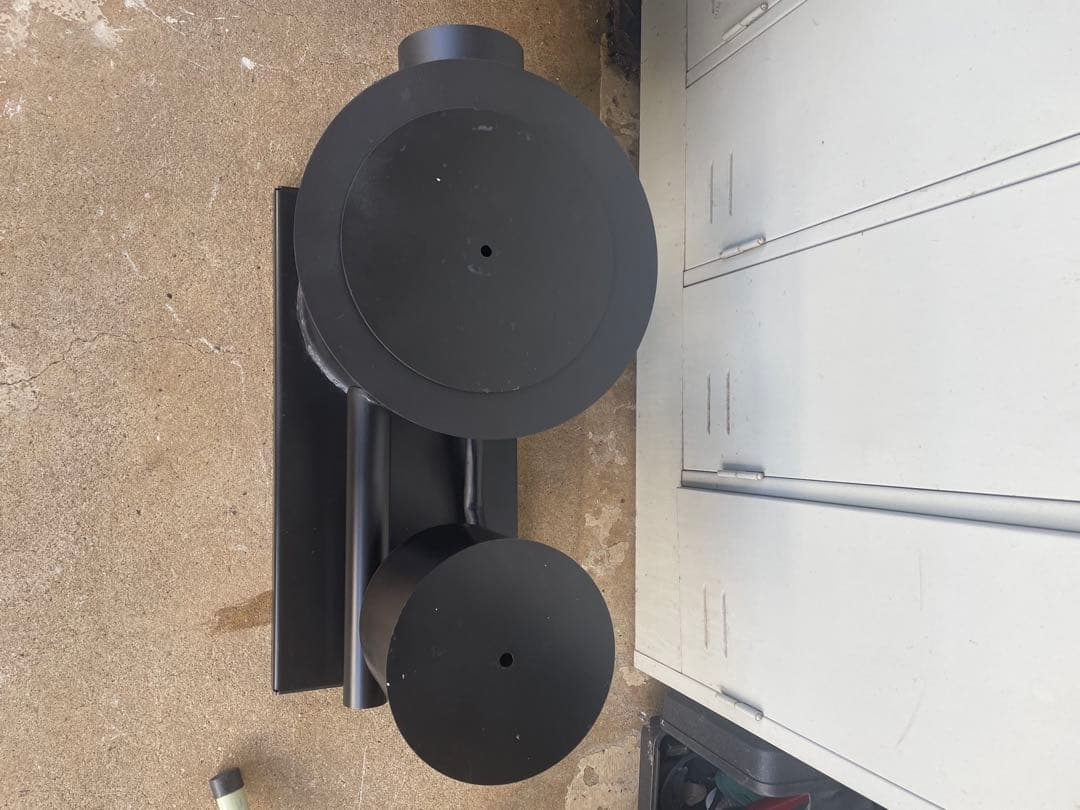 廃油ストーブ　耐熱塗装　高品質　送風機付き