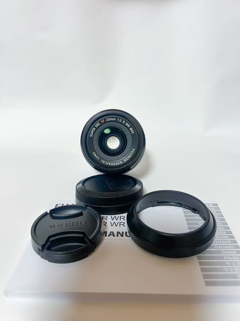 美品FUJINON FUJIFILM XF23mm F2 R WR 単焦点レンズ