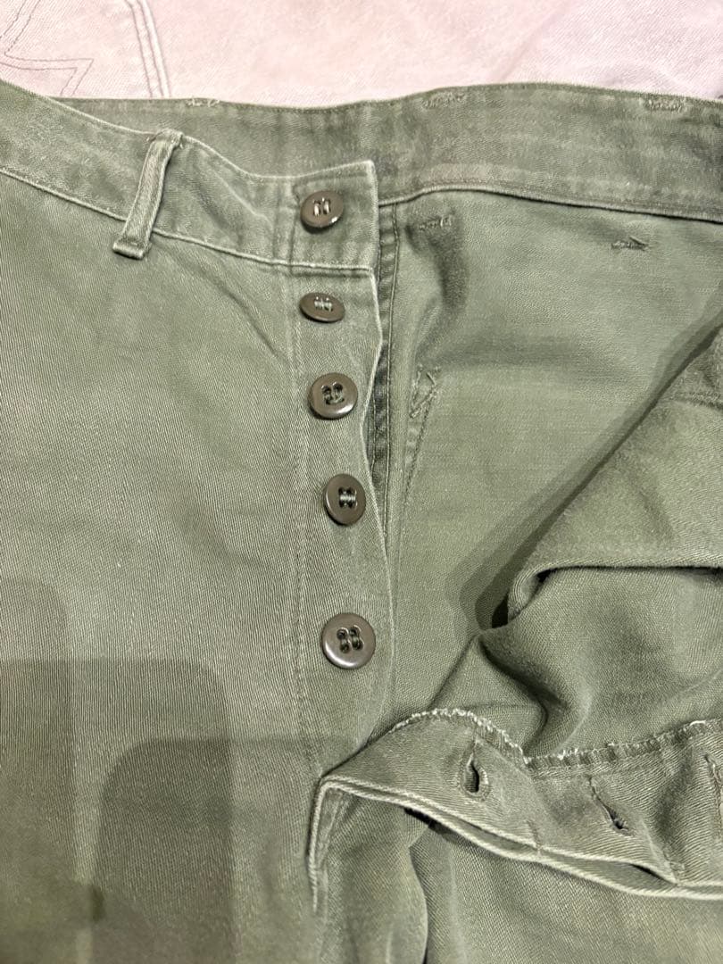 Ｐ-58 ユーティリティパンツvintage軍パン ベイカーパンツ　50年代