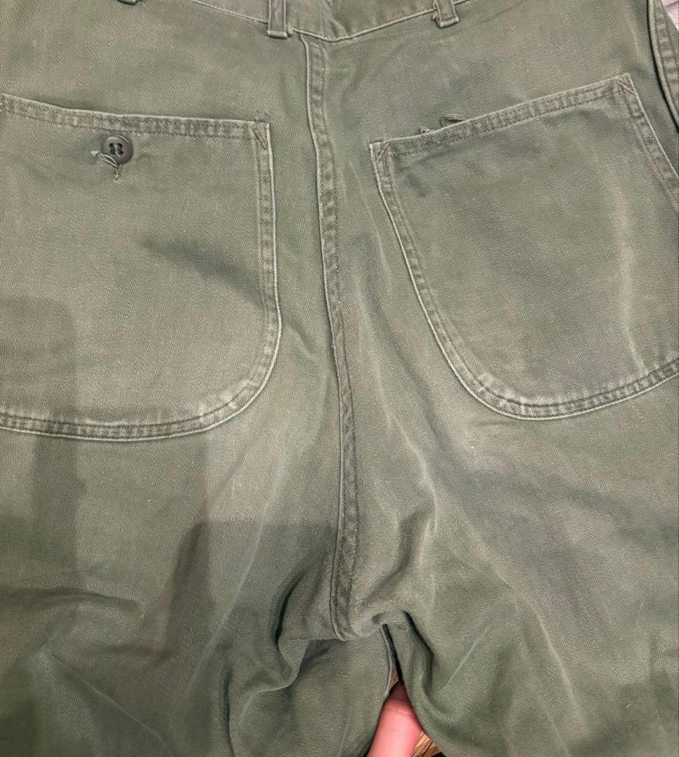 Ｐ-58 ユーティリティパンツvintage軍パン ベイカーパンツ　50年代