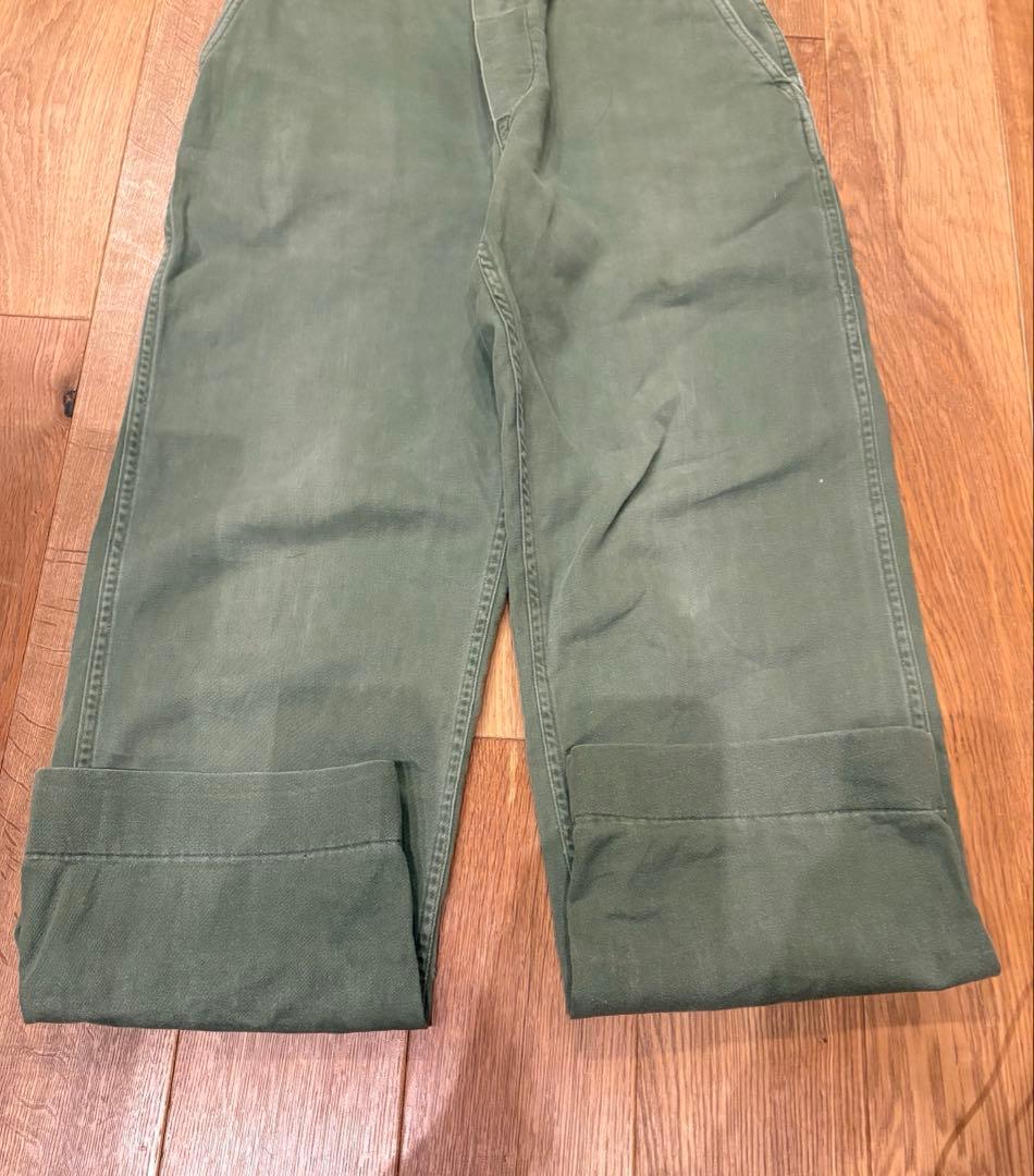 Ｐ-58 ユーティリティパンツvintage軍パン ベイカーパンツ　50年代
