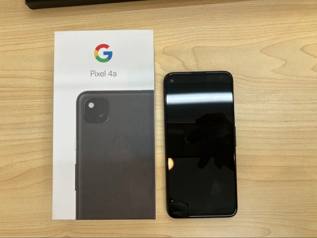 Google Pixel 4a ブラック 本体 箱付き