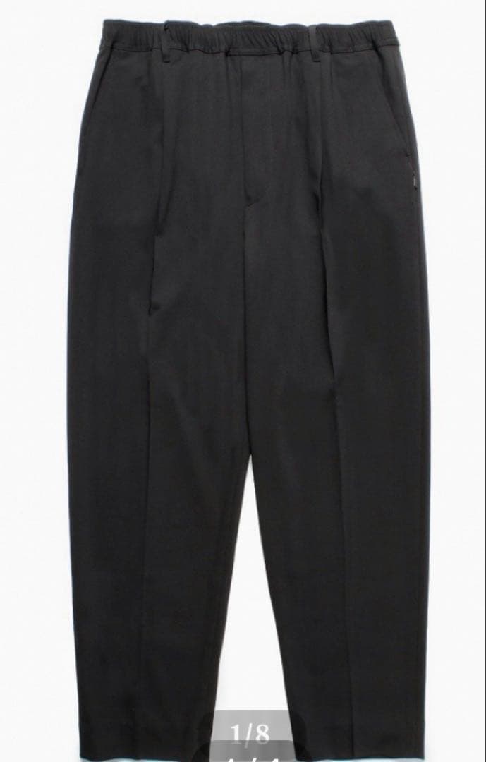パンツ BUDSPOOL. EASY PLEATED TROUSERS