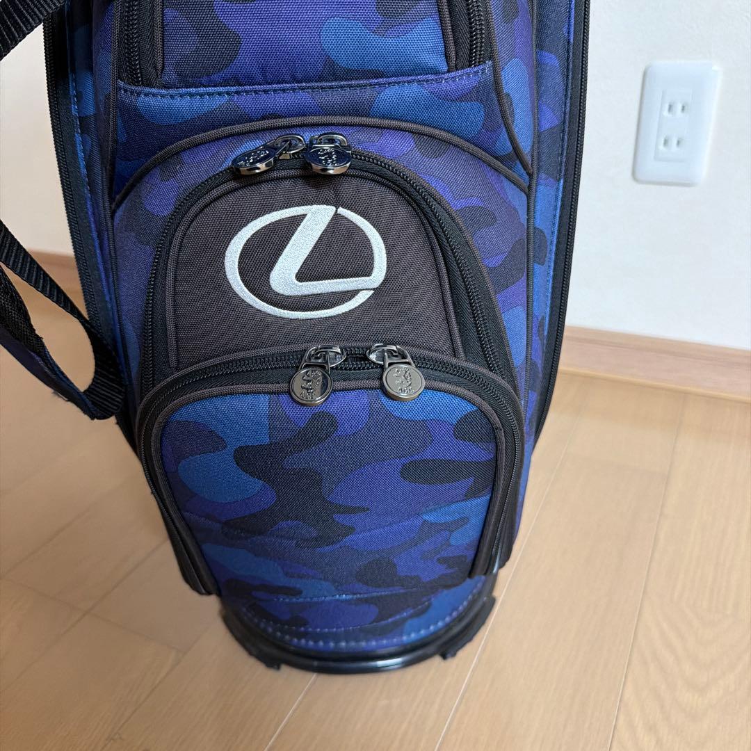 LEXUS/レクサス ゴルフ キャディバッグ9型【ブルーカモ】
