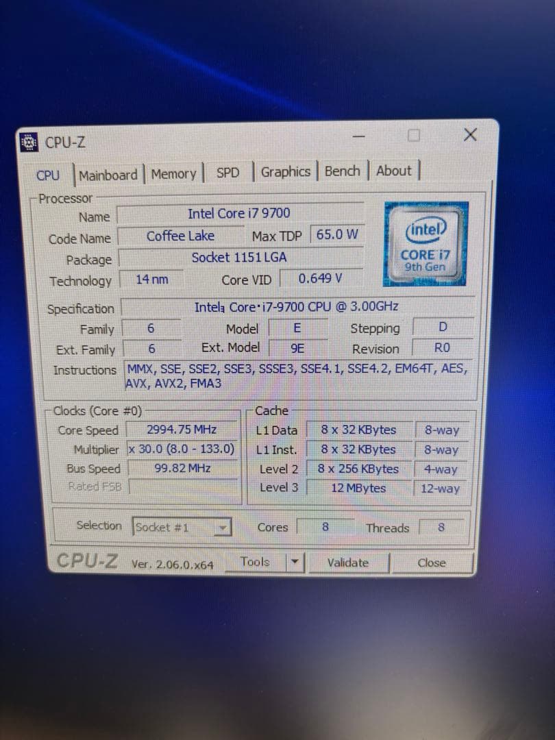 ⭐️61833A⭐️DELL Optiplex3070 i7-9700