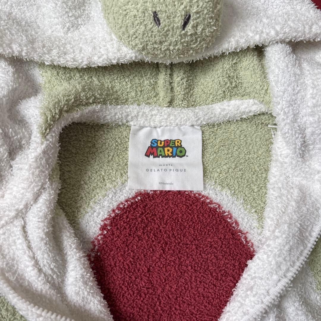 【70-80】ジェラートピケ gelatopiqué ヨッシー ロンパース